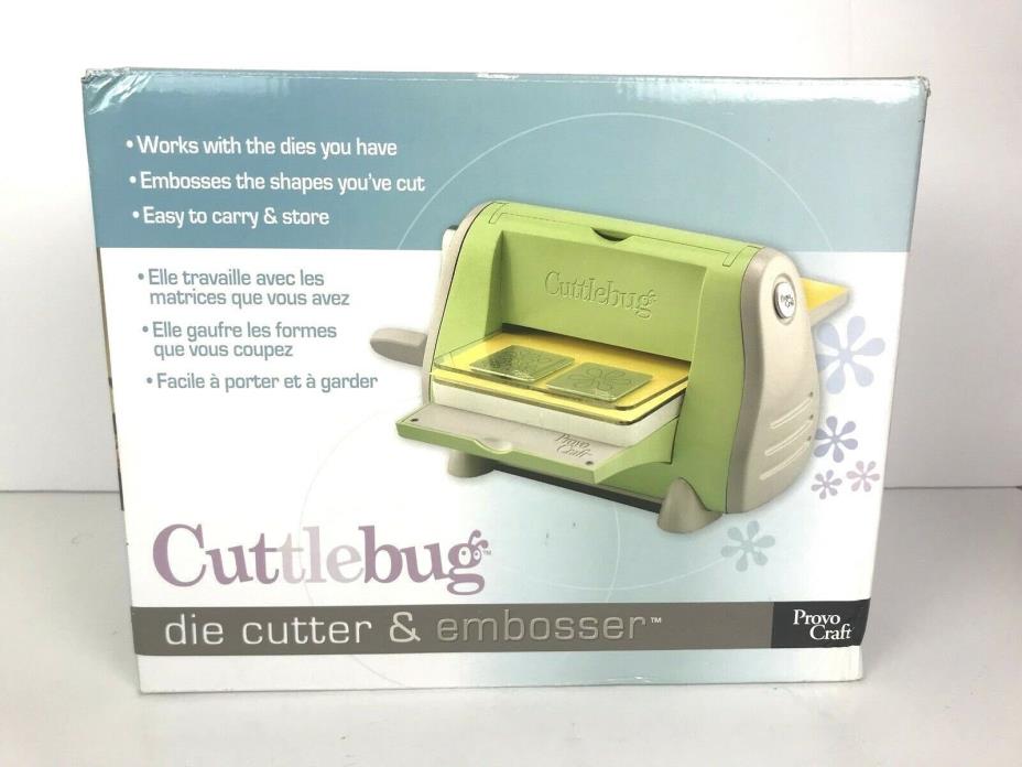 Provocraft Cuttlebug Die Cutter & Embosser NEW In Box