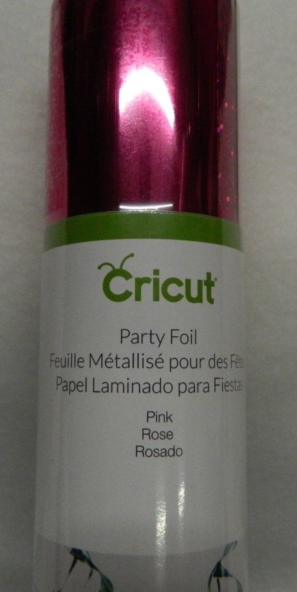 NIP Cricut Party Foil- Pink