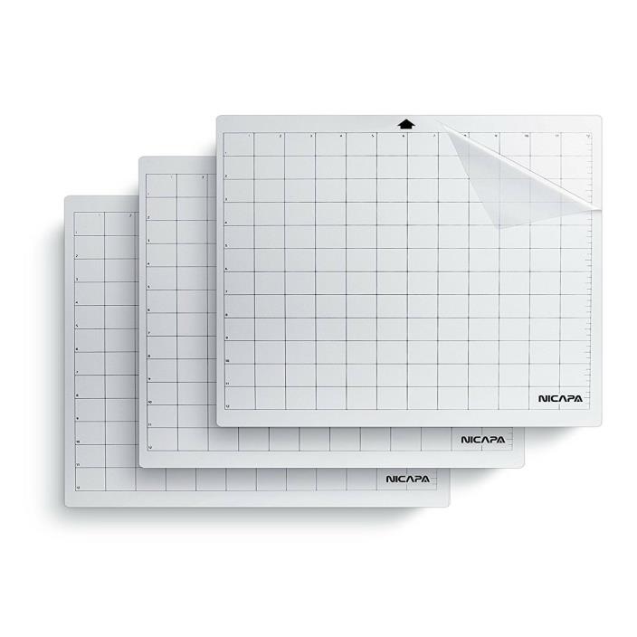 Replacement Cutting Mat Silhouette 12 by 12-Inch 3 Pack Art Craft Cutting Tool