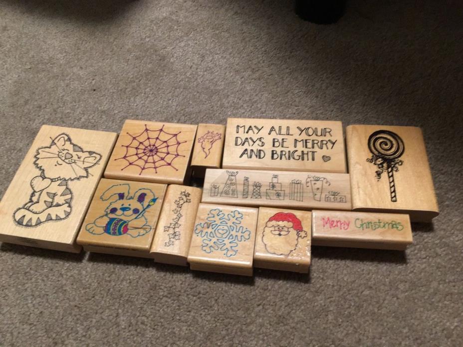 Rubber stamp lot
