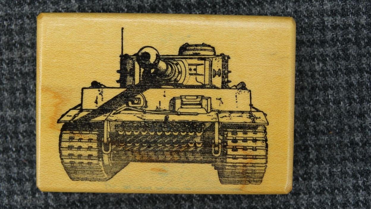German PzkpFw III Panther V Rubber Stamp 1995 by ImaginAir Designs