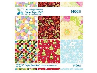 All Through The Year Super Craft Paper Pad - Pack of 24