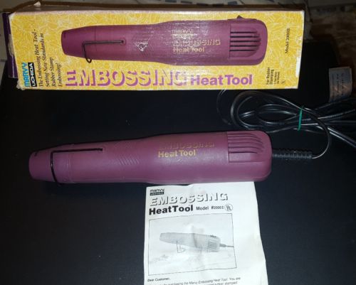 Marvy Uchida Embossing Heat Tool Model 2000II Scrapbooking Stamps **TESTED**