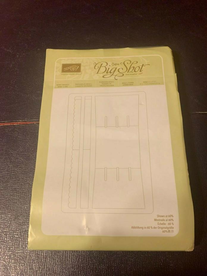 Stampin' Up BERRY BASKET BIGZ SIZZIX DIES BigShot 3D SPRING SUMMER FARMER MARKET