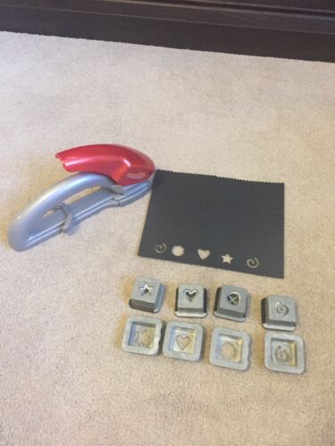 EMPUNCHLAR Punch & Emboss System w/ punch inserts Used