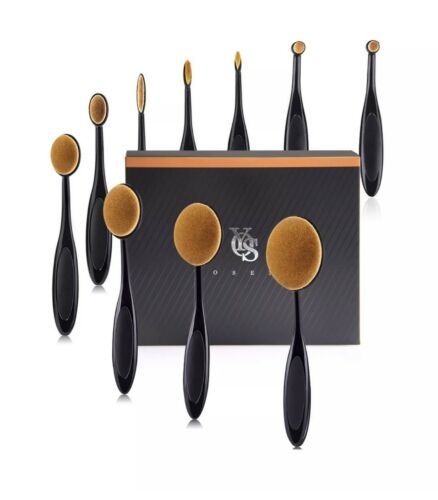 Yoseng Makeup Brush Set 10Pcs Super Soft Professional Oval - Use For Crafts/inks