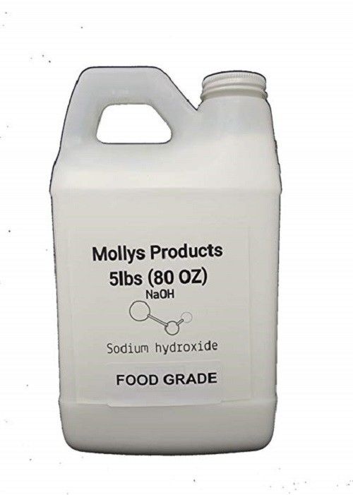 Lye Sodium Hydroxide 5 Lbs 99% Pure Food Grade Sodium Hydroxide Lye Micro beads