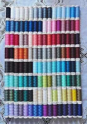 128 NEW Different colors GUTERMANN 100% polyester sew-all thread 110 yd spools