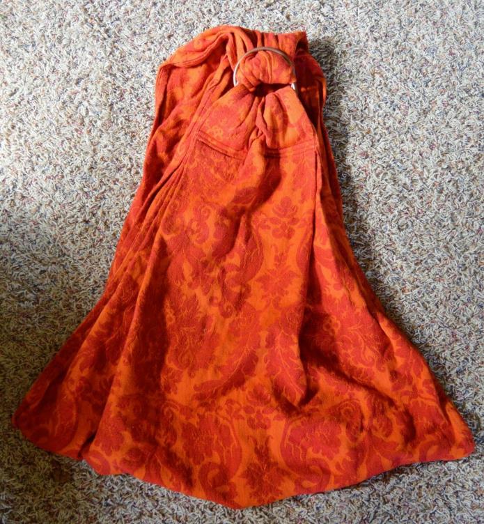 Gorgeous Orange/Rust Mahogany Ring Sling   ~Free Shipping~