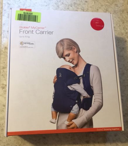 STOKKE Adjustable Baby Front Carrier In Red New In Box