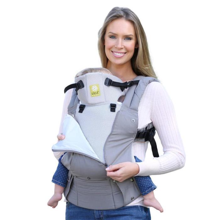 Lillebaby Complete Baby Carrier All Seasons in Stone 100 Cotton (BOX DISTRESS)