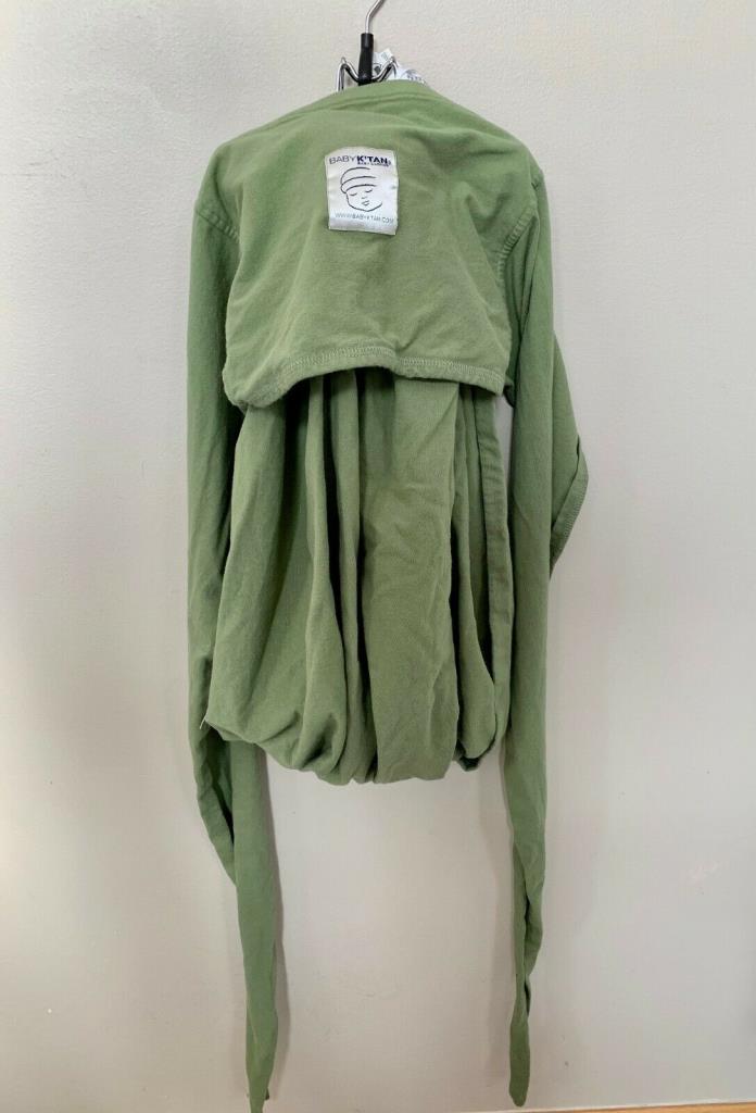 Baby K'tan Original Baby Sling Size Small Green Sage Olive Infant Wrap and Sash