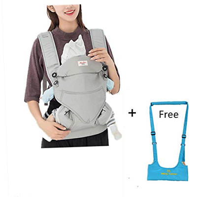 Ergonomic 4-in-1 Soft Baby Carrier,3D Breathable Air Mesh Newborn Infants with