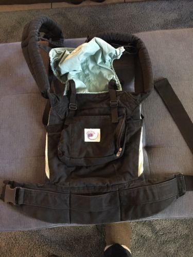 Ergo Baby Carrier Original - Black with Green