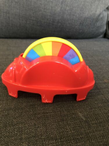 FISHER PRICE RAINFOREST JUMPEROO SPINNING WHEEL RED TRAY TOY REPLACEMENT PARTS