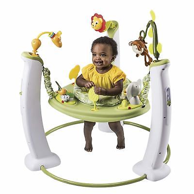 Baby Activity Jumper Infant Boy Girl Learning Center Toy Stationary Seat Safari