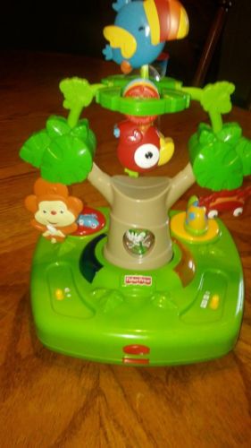 Fisher Price Rainforest Highchair Acitivity Tray Toy