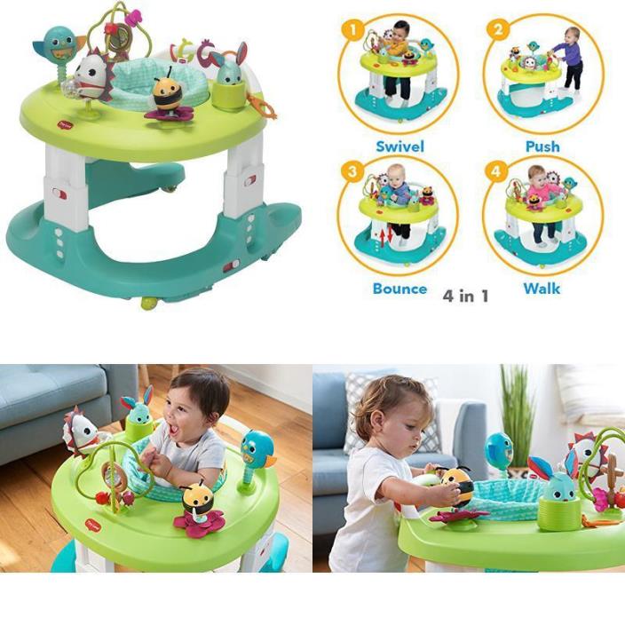 4-In-1 Baby Walker And Mobile Activity Center Meadow Days Here I Grow