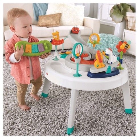 Baby Walker Exerciser Learning Gear Jumping Entertainment Mobility Developmental