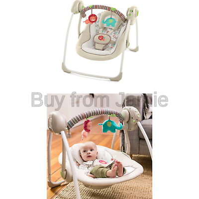 Ingenuity Cozy Kingdom Portable Swing