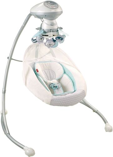 Used Fisher-Price Moonlight Meadow Cradle 'n Swing