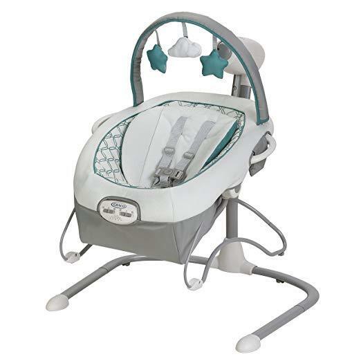 Graco Duet Sway LX Swing with Portable Bouncer, Merrick