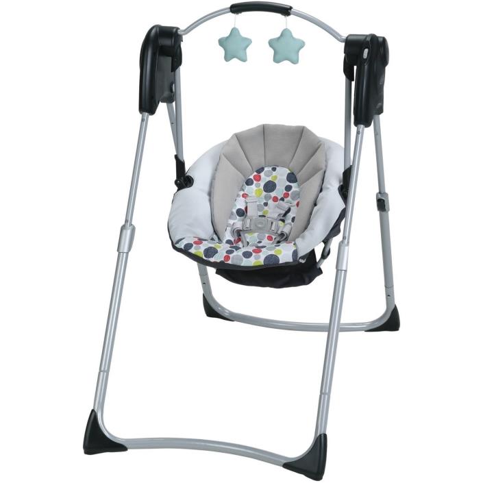 Graco Slim Spaces Compact Baby Swing Compact or full size Perfect travel swing