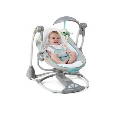 Baby Bassinet Cradle Swing Rocker Rocking Sleeper Seat Newborn Infant Gift Girl