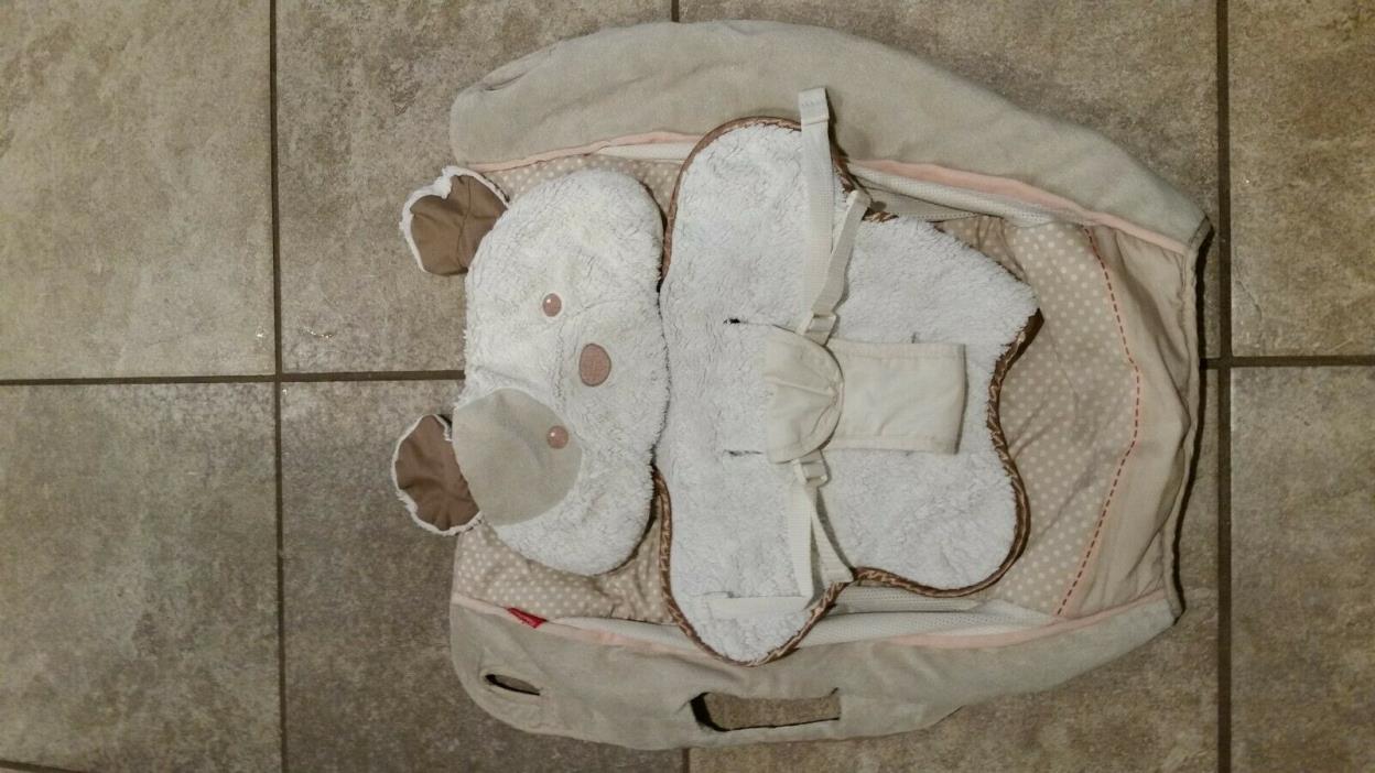 Puppy FISHER PRICE REPLACEMENT SEAT COVER ROCK N' PLAY SLEEPER, INSERT + STRAPS!