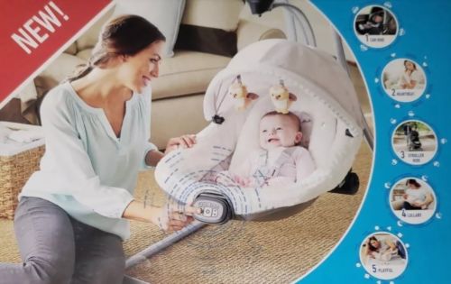 Graco Oasis Infant Baby Soothe Surround Technology Swing. Eli Fashion