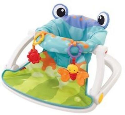 Fisher-Price Sit-Me-Up Floor Seat Frog - Juguete de bebé