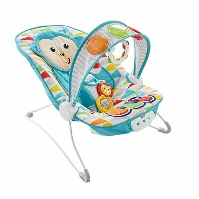 NEW FISHER PRICE DELUXE KICK N PLAY MUSICAL BOUNCER LIGHTS MUSIC
