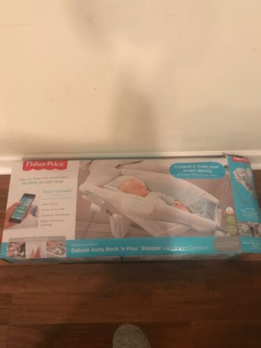 FISHER-PRICE(R) DELUXE NEWBORN AUTO ROCK 'N PLAY(TM) SLEEPER IN SOOTHING RIVER