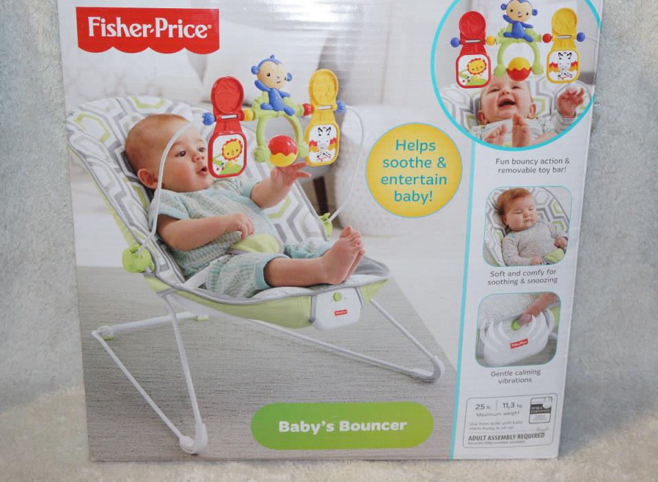 Fisher-Price Baby's Bouncer -Geo Meadow