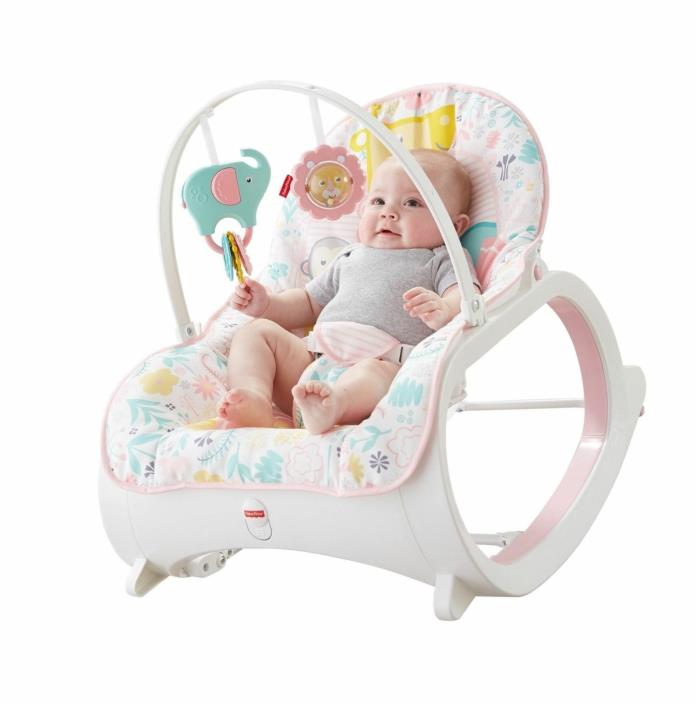Infant-to-Toddler Baby Rocker Bouncer Seat Sleeper Swing Fisher-Price DTH00