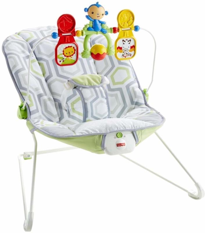 Baby Bouncer Bouncy Seat Infant Newborn Babies Toy Bar Bouncing Vibrating Chairs