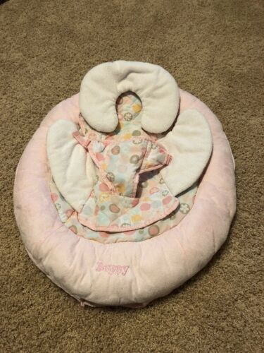 Boppy Pink Baby Bouncer Replacement Seat Cover Infant Insert & Pillow ONLY Part