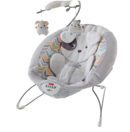 Fisher-Price Sweet Snugapuppy Dreams Deluxe Bouncer Extra Comfy New