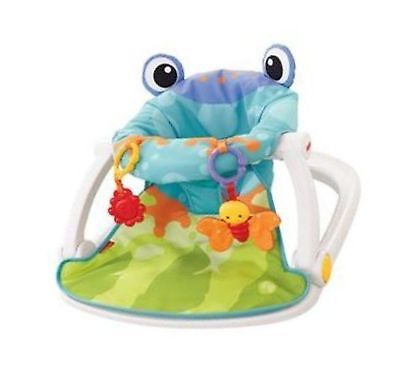 Fisher-Price Sit-Me-Up Floor Seat Frog (Standard Packaging)