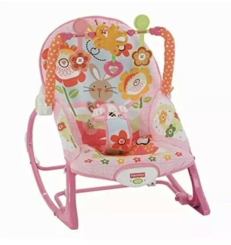 Baby Stoller Pink Fisher-Price Infant-to-Toddler Rocker, Bunny