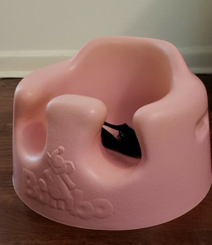 Bumbo floor seat Pink with Owl print cover