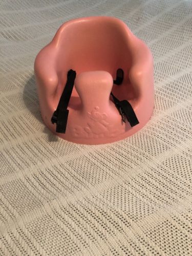 Pink Bumbo Baby Seat High Chair Baby Chair w/ safety straps