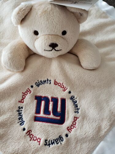 Baby Fanatic Baby Fanatic White New York Giants Security Blanket Bear Toddler Sp