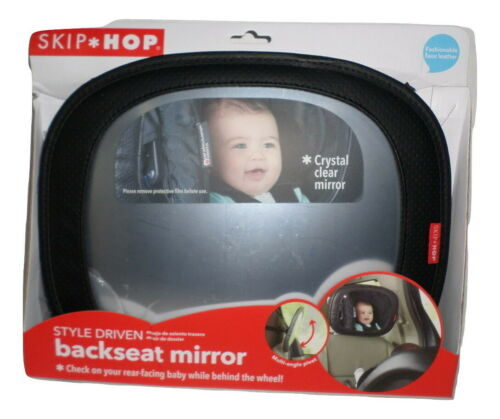 SKIPHOP Style Driven Backseat Mirror in Tonal Chevron With Multi Angle Pivot