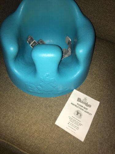 Bumbo Baby Infant Seat Blue Authentic Original Owner Good Condition