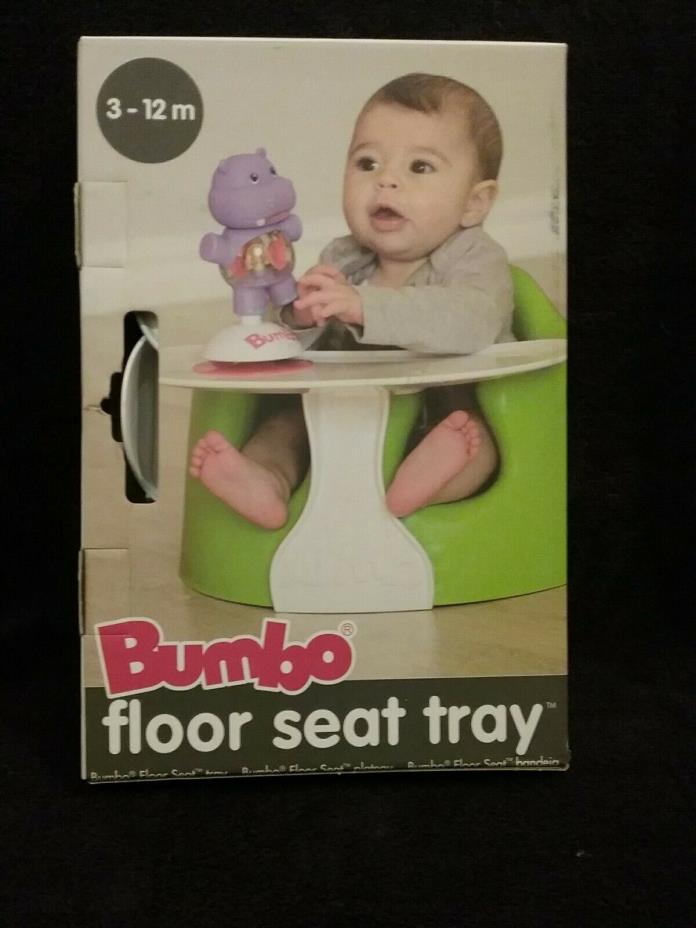 BUMBO FLOOR SEAT TRAY ~ PORTABLE FEEDING TRAY ~ 3-12 MONTHS ~ NEW IN BOX