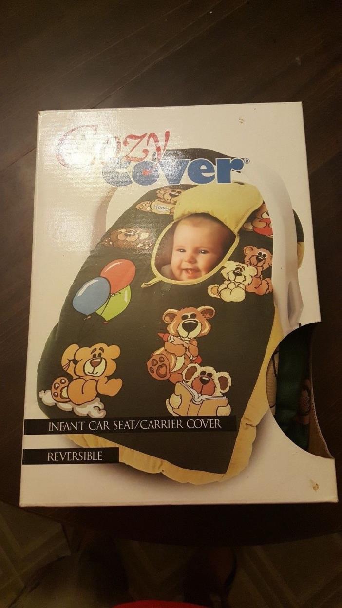 Cozy Cover Infant Carrier Cover - Teddy Bears and Balloons