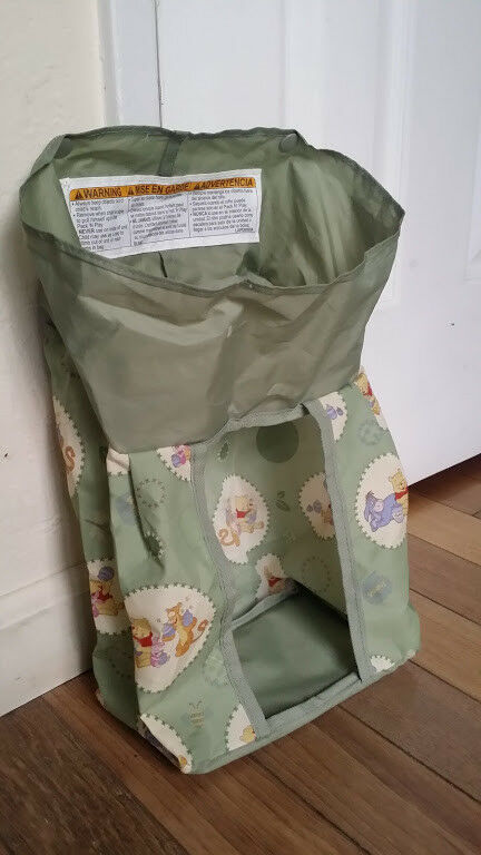 Diaper stacker caddy organizer Graco Pack Play playard Winnie Pooh Days of Hunny