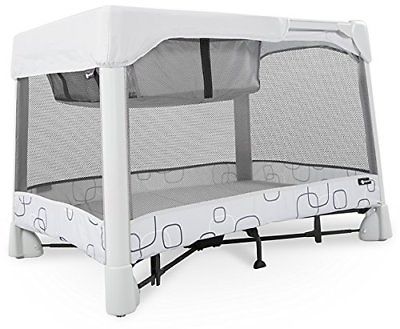 Breeze Classic Portable One Step Open Close Baby Playard Crib Bassinet NEW