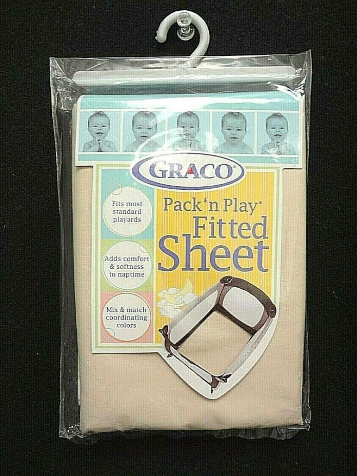 Graco Pack N Play Playard Fitted Sheet Candlestick NEW 27 x 39 #50415 New in Bag